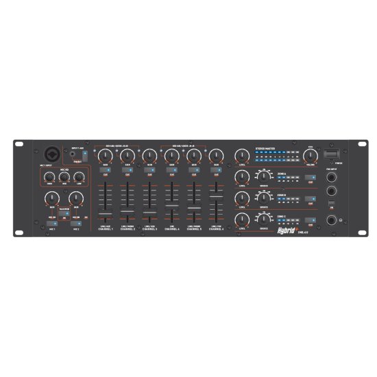 Hybrid+ IM8.4U 6-Channel Installation Mixer